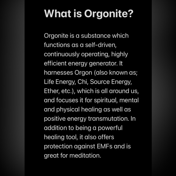 Calm - Orgonite Pocket Stone - Picture 4 of 4